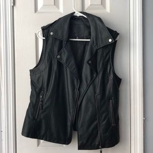 Black leather Max Studio Best
